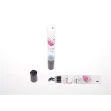 15ml Lip-Gloss PE-Schlauch mit Zinklegierung Massagekopf